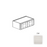 Framed Shaker Classic Wood Dove White Wall Cabinet Natural clear coat 1