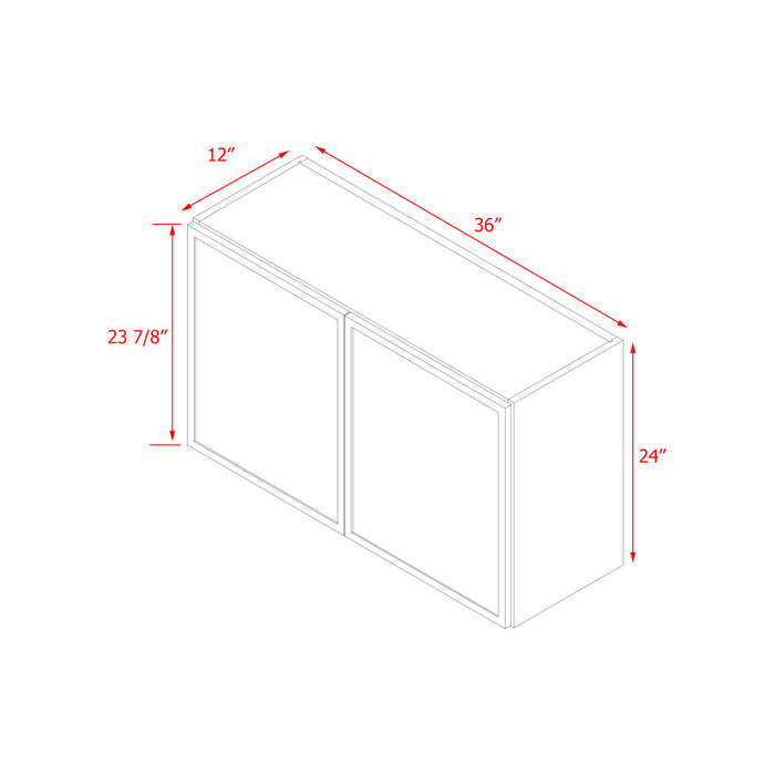 Shady White Wood Wall Cabinet 4