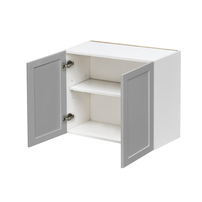 Mallorca Dolphin Gray Wood Wall Cabinet 2