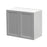 Mallorca Dolphin Gray Wood Wall Cabinet 1