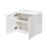 Shady White Wood Wall Cabinet 2
