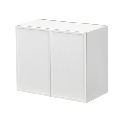 Shady White Wood Wall Cabinet 1