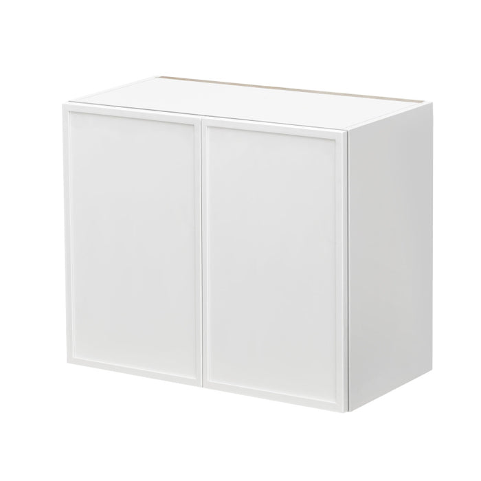 Shady White Wood Wall Cabinet 1