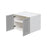 Mallorca Dolphin Gray Wood Wall Bridge Cabinet 2