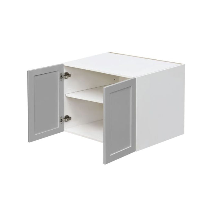 Mallorca Dolphin Gray Wood Wall Bridge Cabinet 2