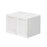 Mallorca White Wood Wall Bridge Cabinet 1