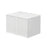 Shady White Wood Wall Bridge Cabinet 1