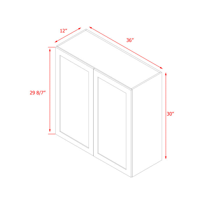 Mallorca White Wood Wall Cabinet 4