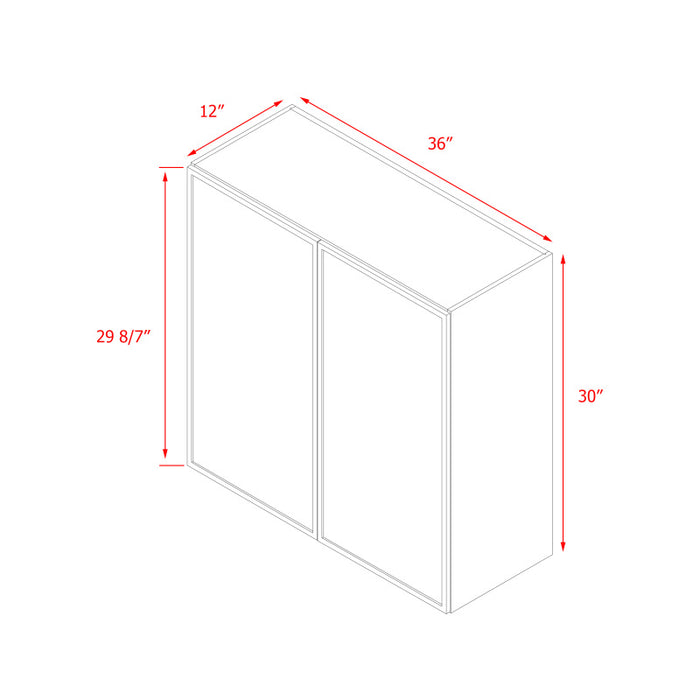 Shady White Wood Wall Cabinet 4