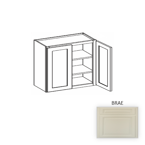 W3630 Wood Brae Wall Cabinet Brae 1
