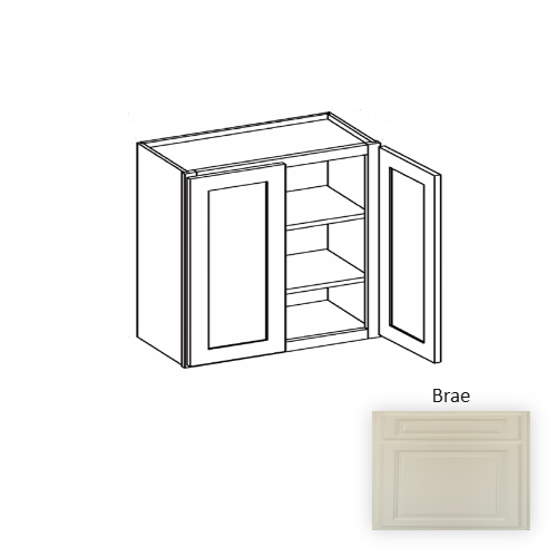 W3630 Wood Brae Wall Cabinet Brae 1