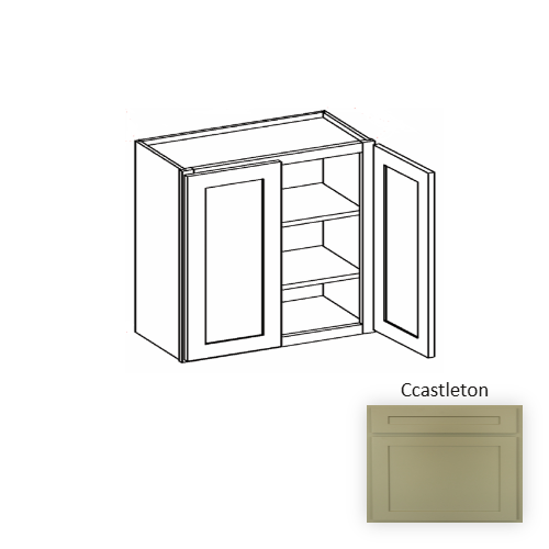W3630 Wood Castleton Wall Cabinet Castleton 1