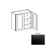 W3630 Wood Raven Wall Cabinet Raven 1