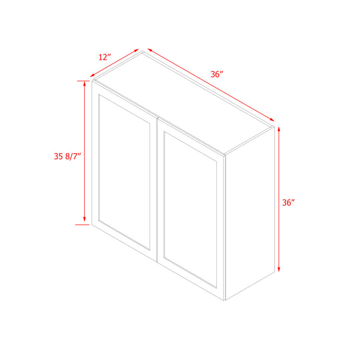 Mallorca White Wood Wall Cabinet 4