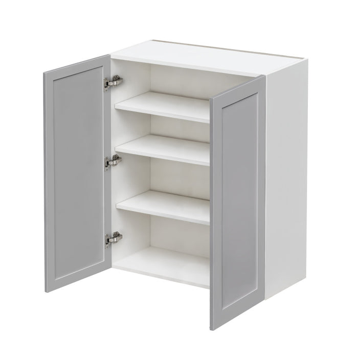 Mallorca Dolphin Gray Wood Wall Cabinet 2
