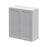 Mallorca Dolphin Gray Wood Wall Cabinet 1