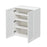 Mallorca White Wood Wall Cabinet 2