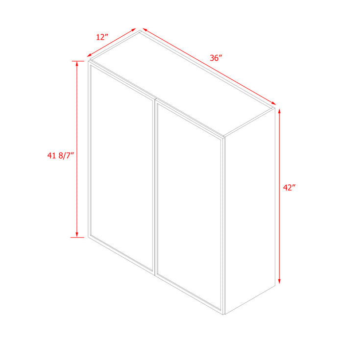 Shady White Wood Wall Cabinet 4