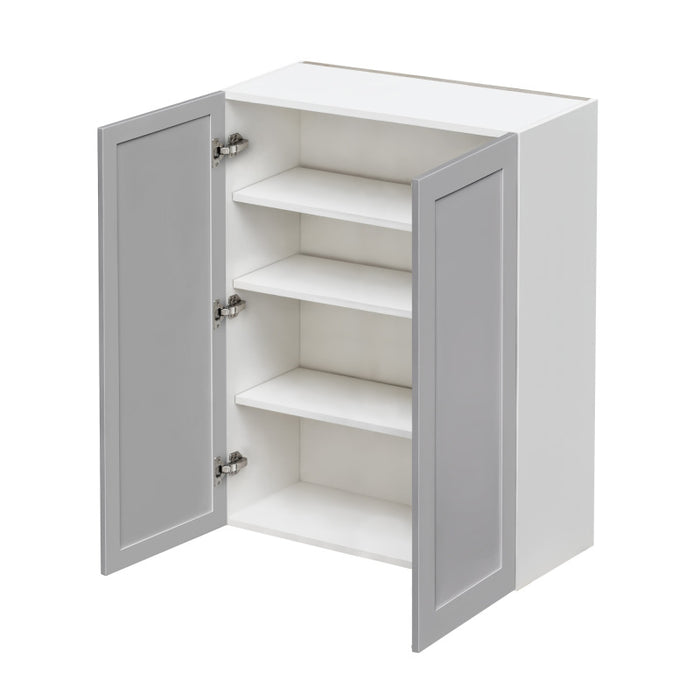 Mallorca Dolphin Gray Wood Wall Cabinet 2