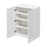 Mallorca White Wood Wall Cabinet 2