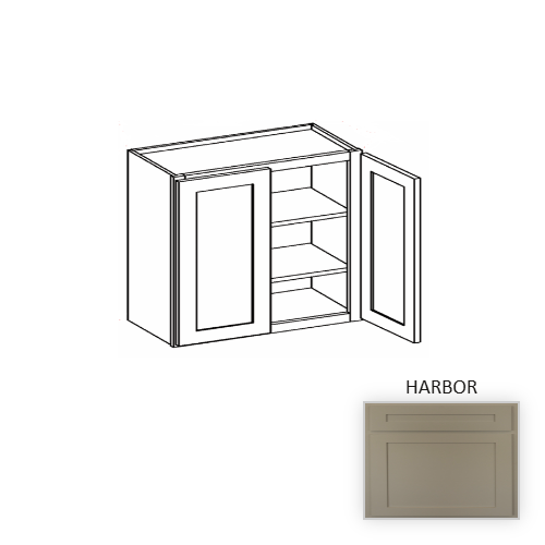 W3930 Wood Harbor Wall Cabinet Harbor 1