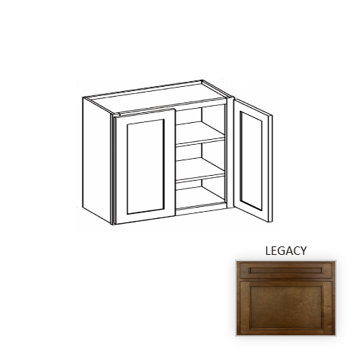 W3930 Wood Legacy Wall Cabinet Legacy 1
