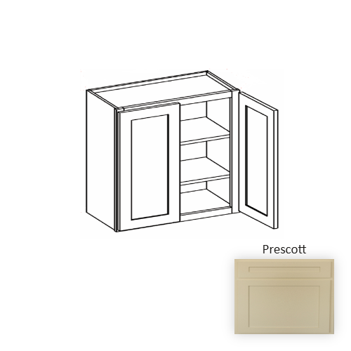 W3930 Wood Prescott Wall Cabinet Prescott 1