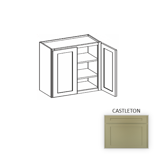 W4230 Wood Castleton Wall Cabinet Castleton 1
