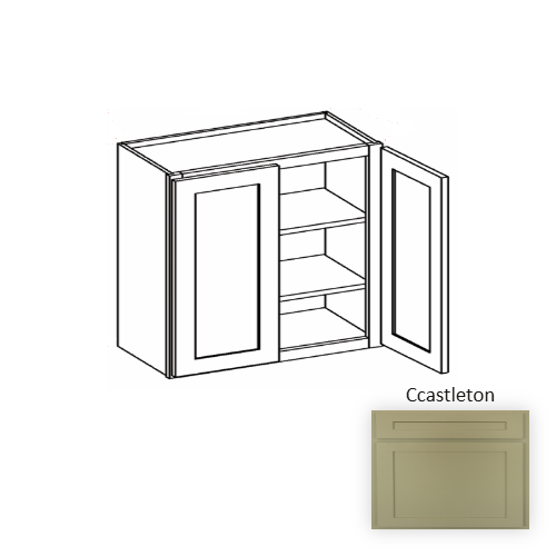 W4230 Wood Castleton Wall Cabinet Castleton 1