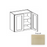 W4230 Wood Prescott Wall Cabinet Prescott 1