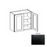 W4230 Wood Raven Wall Cabinet Raven 1
