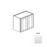 Framed Shaker Premium Wood Micro White Shaker Wall Cabinet Natural clear coat 1