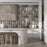 Tempo Sepia Marble Mosaic Textured & Honed 3