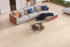 Walnut Travertino Porcelain Beige Tile Polished 2