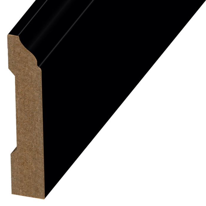 Rare Colors Wood Midnight Black Wall Base UV Coated 1