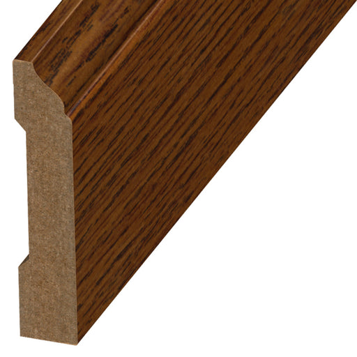 Standard Color Wood Georgia Pecan Wall Base UV Coated 1