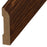Standard Color Wood New Tigerwood Wall Base UV Coated 1