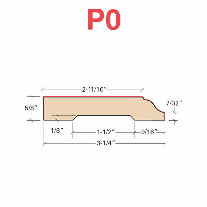 Standard Color Wood New Pecan Wall Base UV Coated 2