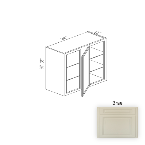 WBC2430 Wood Brae Corner Blind Base Cabinet Brae 1
