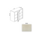 WBC2436 Wood Brae Corner Blind Base Cabinet Brae 1