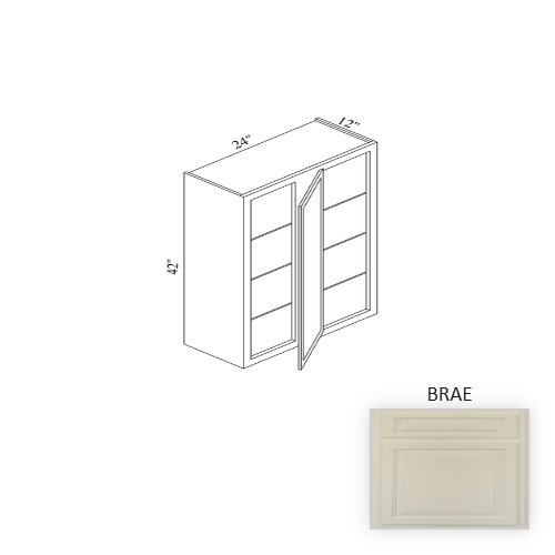 WBC2442 Wood Brae Corner Blind Base Cabinet Brae 1