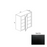 WBC2442 Wood Raven Corner Blind Base Cabinet Raven 1
