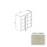 WBC2442 Wood White Shaker Corner Blind Base Cabinet White Shaker 1
