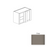 Sterfic SKU - VSB3621DR-ON. Oak. 36" x 34.5" Bathroom Vanity