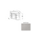 Sterfic SKU - VSB3621DR-ON. Oak. 36" x 34.5" Bathroom Vanity