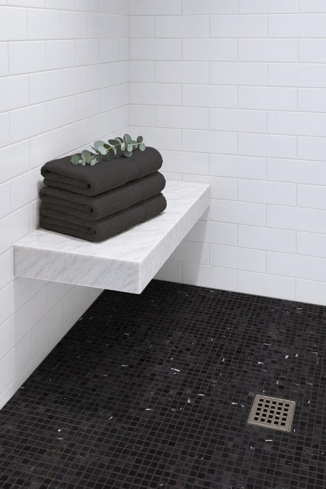 Nero Natural Stone Marquina Mosaic Polished 3 3
