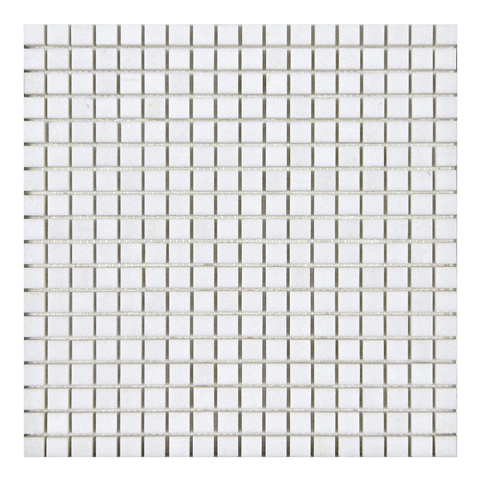 Thassos Natural Stone White Mosaic Polished 1