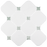 Thassos Natural Stone Green Dot Mosaic Honed 1