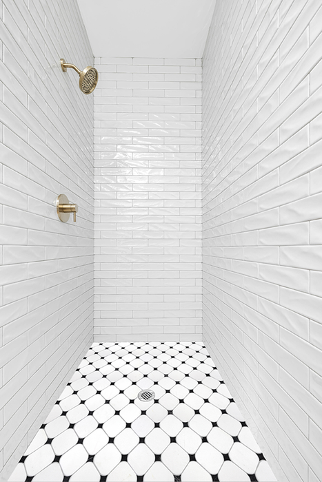 Thassos Natural Stone Nero Mosaic Honed 2