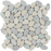 Terrazzo Carrara Blue Beige Natural Stone Mosaic - Pebble